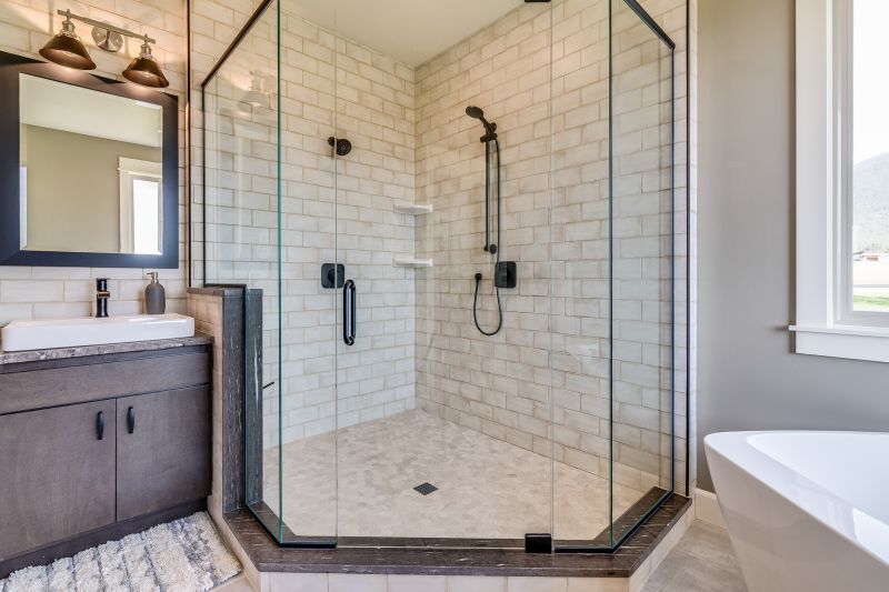 Minimalist Shower Interior